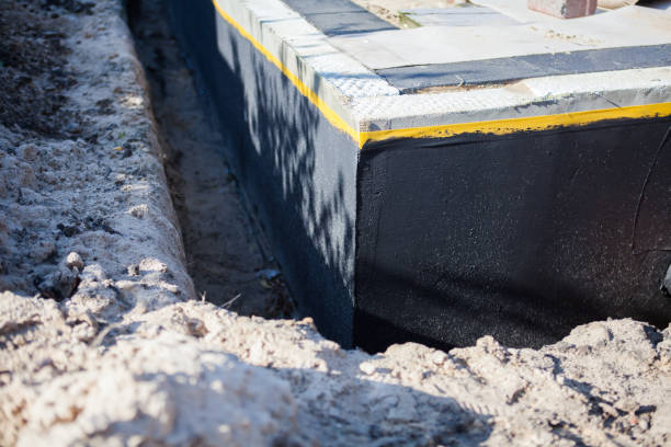 Professional Waterproofing technician working in Stanley, VA